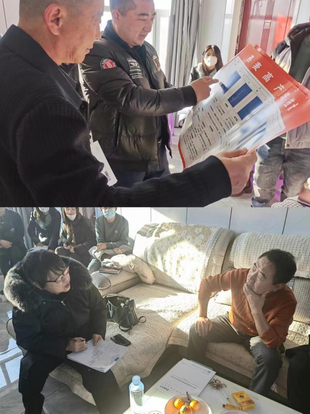 盟农研所党总支书记刘文明带领杂粮杂豆专家组赴跃进马场进行入户调研