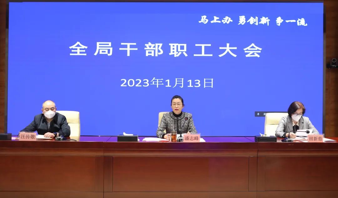 自治区统计局召开全局干部职工大会